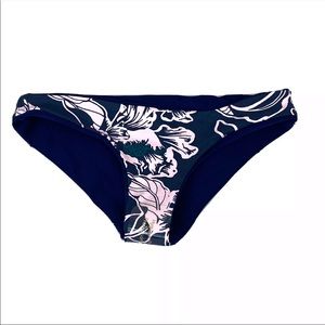 Maaji Reversible Small Women’s Bottom Blue Pink Floral New
